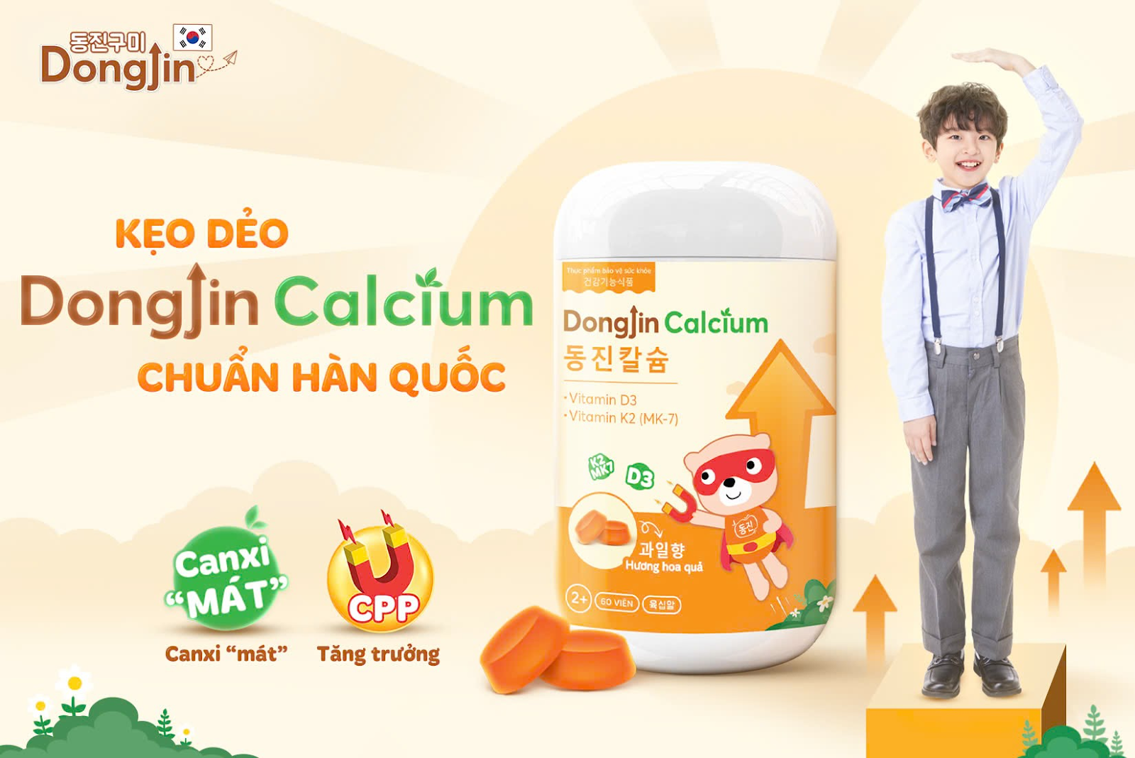 KẸO DẺO TĂNG CHIỀU CAO DONGJIN